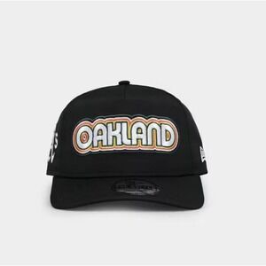 Oakland Athletics New Era Hat Adjustable By Culture Kings "the Golfer" A Frame